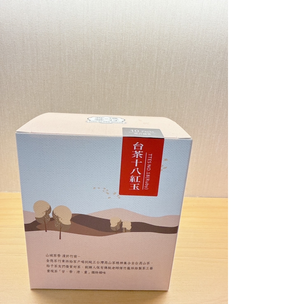 台茶十八號【紅玉】『原片袋茶』-10入